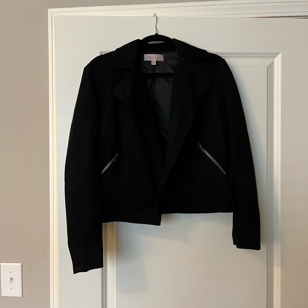 Philosophy Faux Suede Jacket